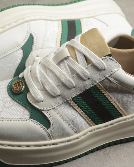 Gucci Tennis 1977 Web Stripe Sneaker