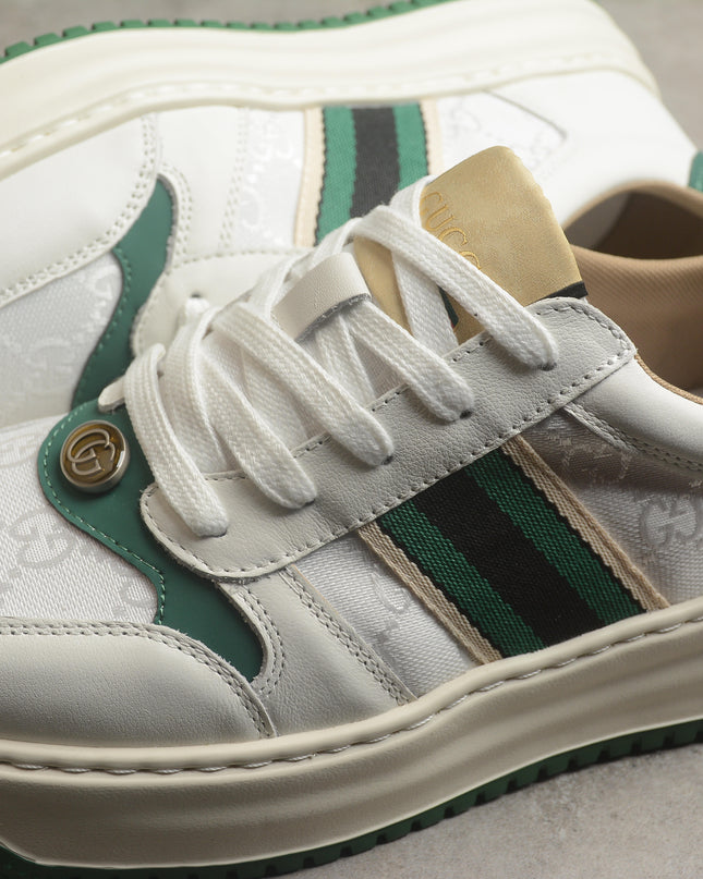 Gucci Tennis 1977 Web Stripe Sneaker