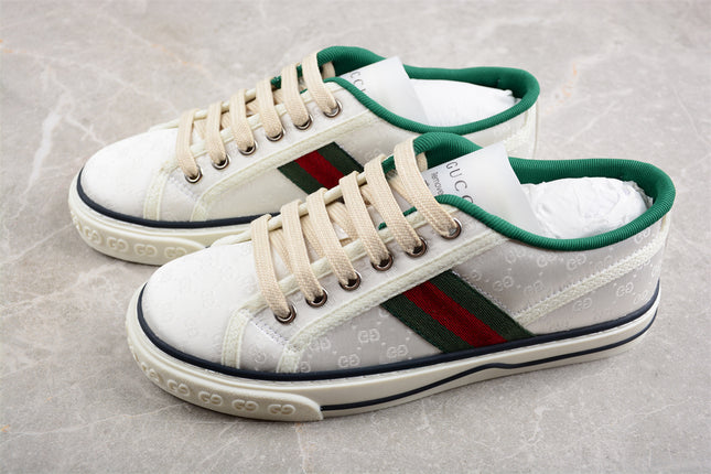Gucci Tennis 1977 White GG Monogram Sneaker