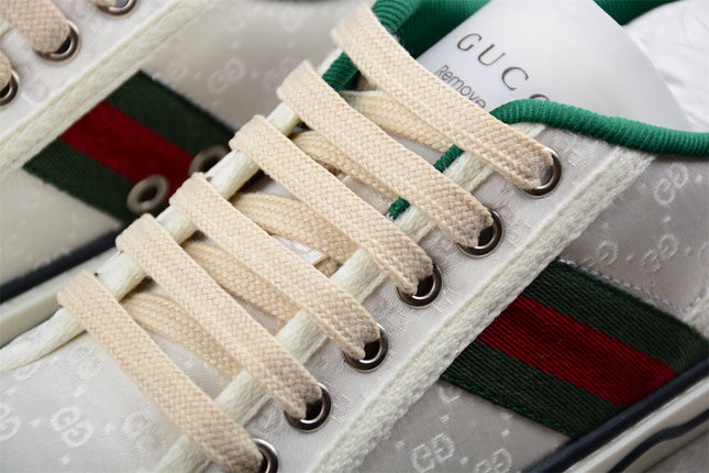 Gucci Tennis 1977 White GG Monogram Sneaker