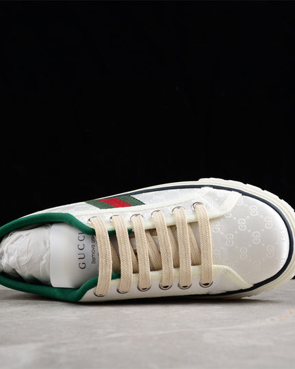 Gucci Tennis 1977 White GG Monogram Sneaker