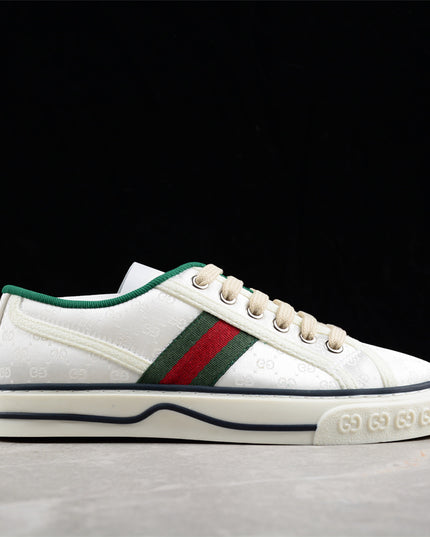 Gucci Tennis 1977 White GG Monogram Sneaker