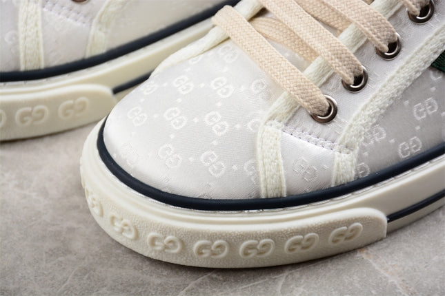 Gucci Tennis 1977 White GG Monogram Sneaker