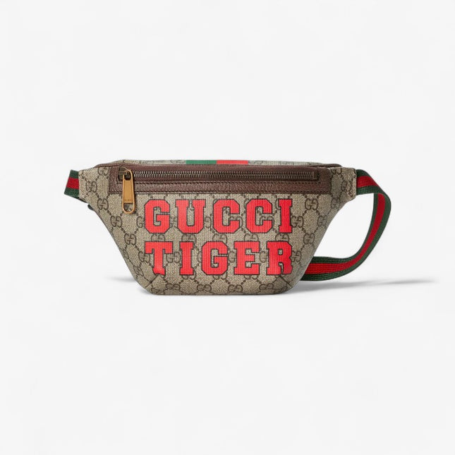 Gucci Tiger Belt Bag 675181 – Monogram Canvas with Red Lettering