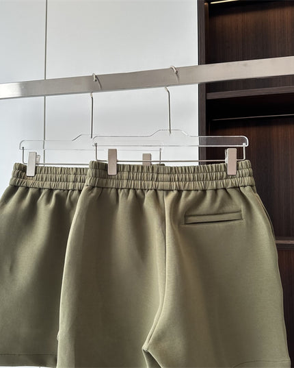Gucci Tonal Embroidered Cotton‑Blend Sweat Shorts