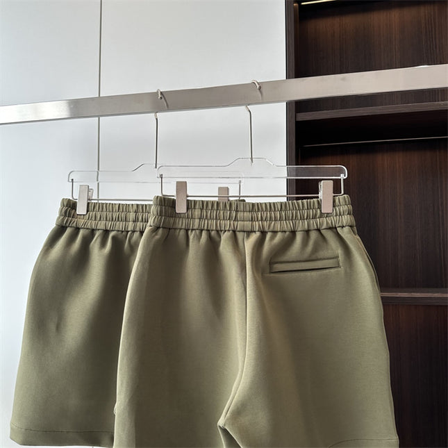 Gucci Tonal Embroidered Cotton‑Blend Sweat Shorts
