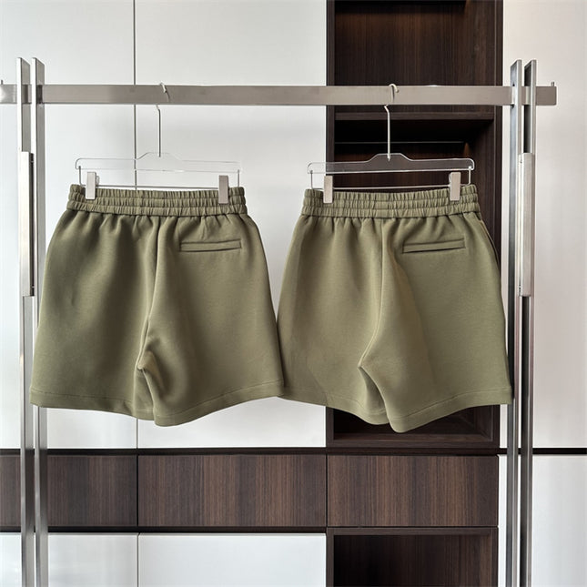 Gucci Tonal Embroidered Cotton‑Blend Sweat Shorts