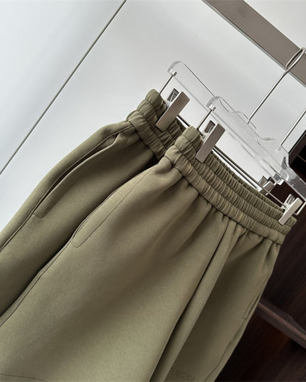 Gucci Tonal Embroidered Cotton‑Blend Sweat Shorts