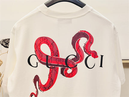 Gucci Tonal Embroidered Logo Cotton‑Jersey T‑Shirt