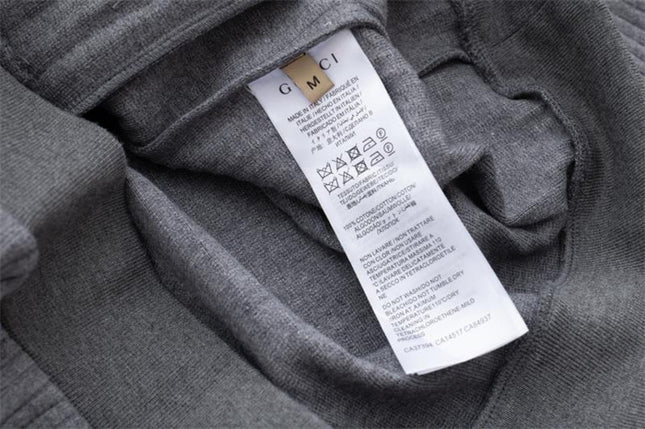 Gucci Web Stripe Hooded Sweatshirt – Grey