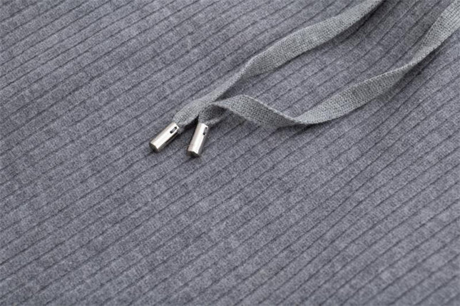 Gucci Web Stripe Hooded Sweatshirt – Grey