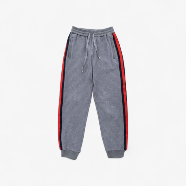Gucci Web Stripe Ribbed Jogger Pants