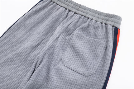 Gucci Web Stripe Ribbed Jogger Pants
