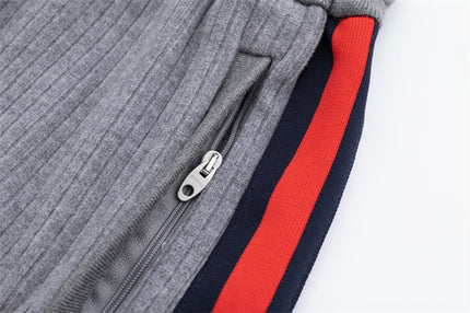 Gucci Web Stripe Ribbed Jogger Pants
