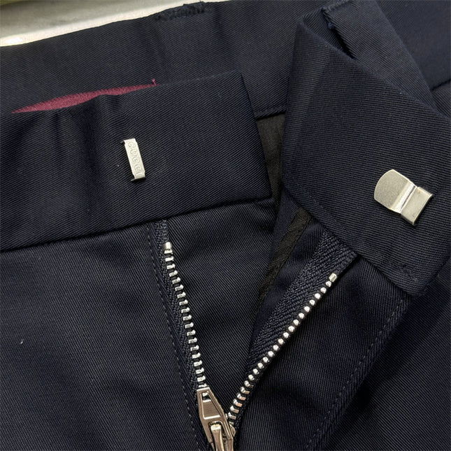 Gucci Web‑Stripe Pocket Cotton‑Twill Shorts