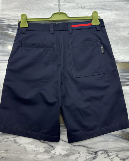 Gucci Web‑Stripe Pocket Cotton‑Twill Shorts