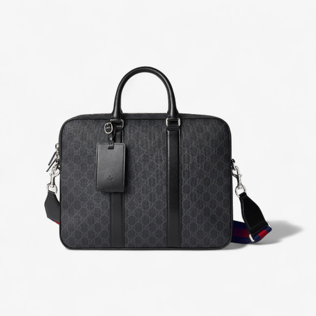 Gucci Black Medium Briefcase