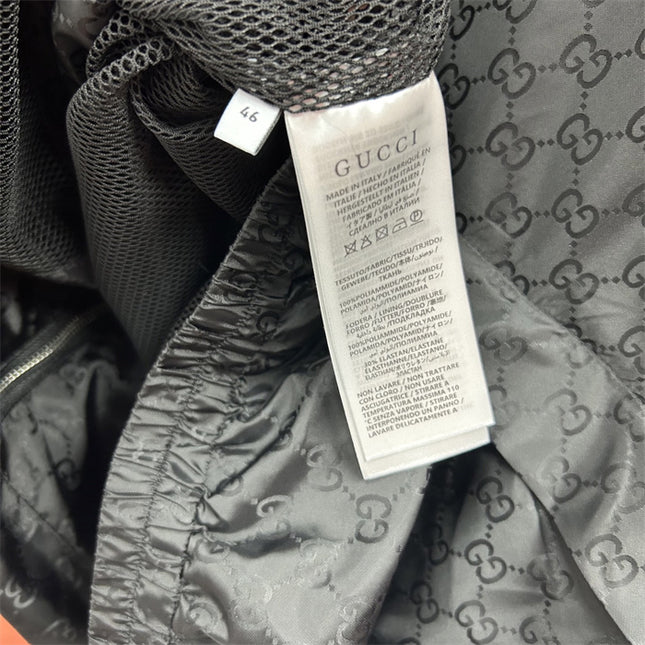 Gucci x Balenciaga Lightweight Windbreaker – Black GG Monogram