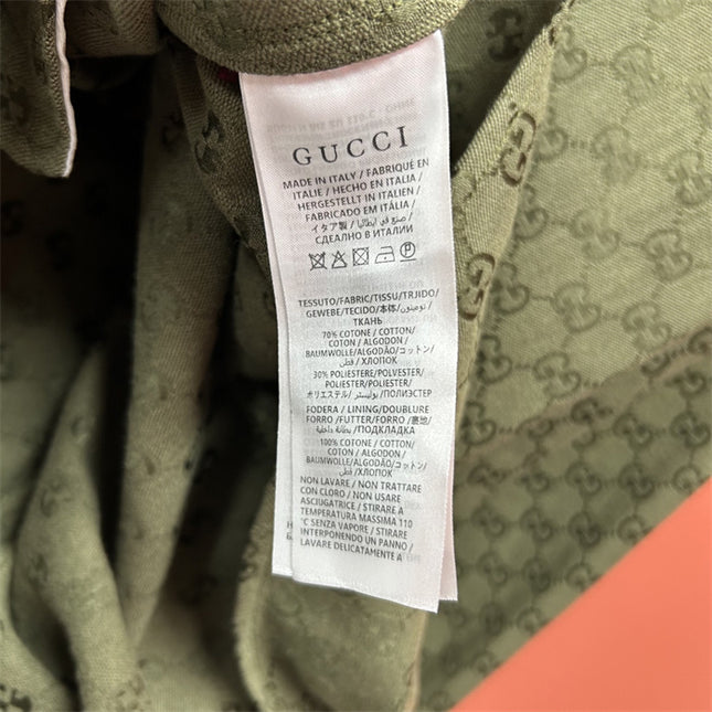 Gucci x Balenciaga Monogram Overshirt – Grey Edition