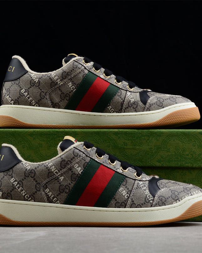 Gucci x Balenciaga Monogram Supreme Sneaker