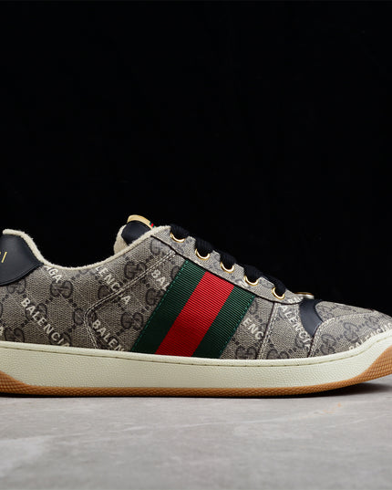 Gucci x Balenciaga Monogram Supreme Sneaker