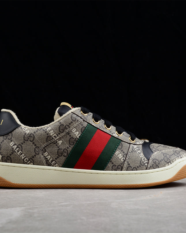 Gucci x Balenciaga Monogram Supreme Sneaker