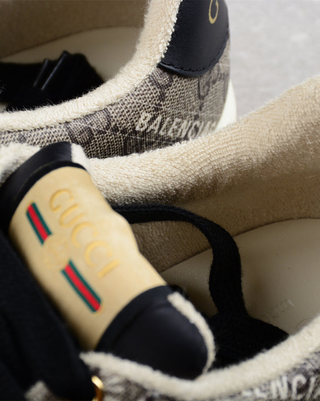 Gucci x Balenciaga Monogram Supreme Sneaker