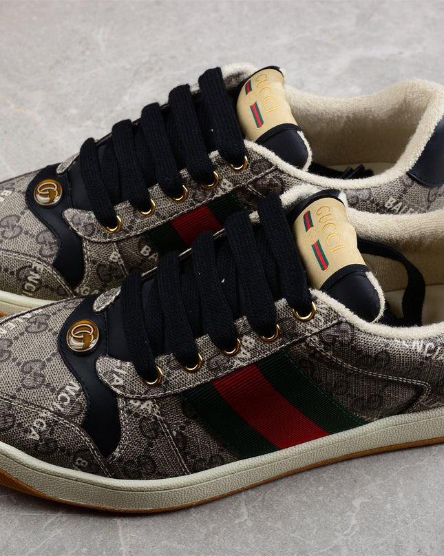 Gucci x Balenciaga Monogram Supreme Sneaker
