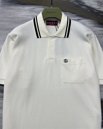 Interlocking  Gucci Pocket Polo Shirt
