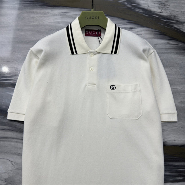 Interlocking  Gucci Pocket Polo Shirt