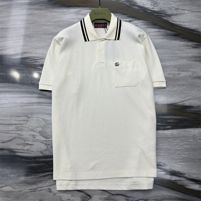Interlocking  Gucci Pocket Polo Shirt