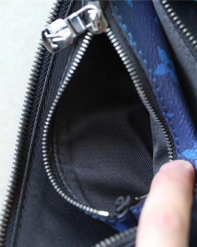 Louis Vuitton Trio Messenger Bag M30848 – Monogram Galaxy Blue