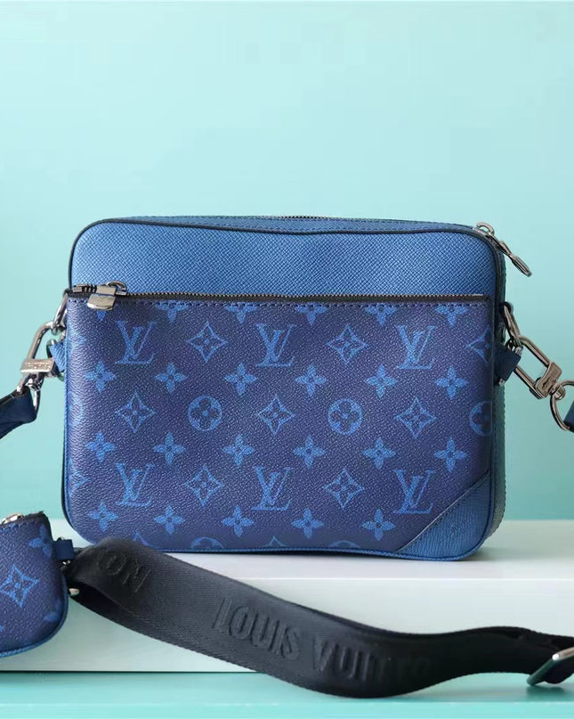 Louis Vuitton Trio Messenger Bag M30848 – Monogram Galaxy Blue