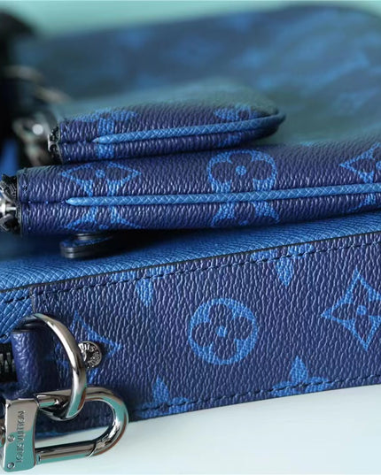Louis Vuitton Trio Messenger Bag M30848 – Monogram Galaxy Blue