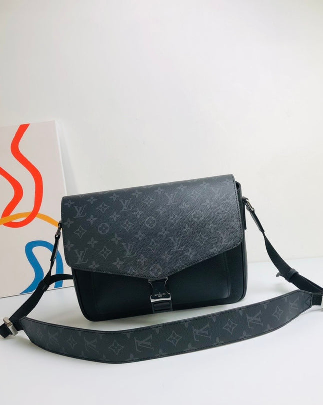 Louis Vuitton Monogram Eclipse New Messenger Bag M30746