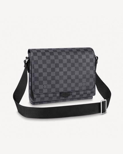 Louis Vuitton New Messenger Bag N40418 Durable Damier Graphite