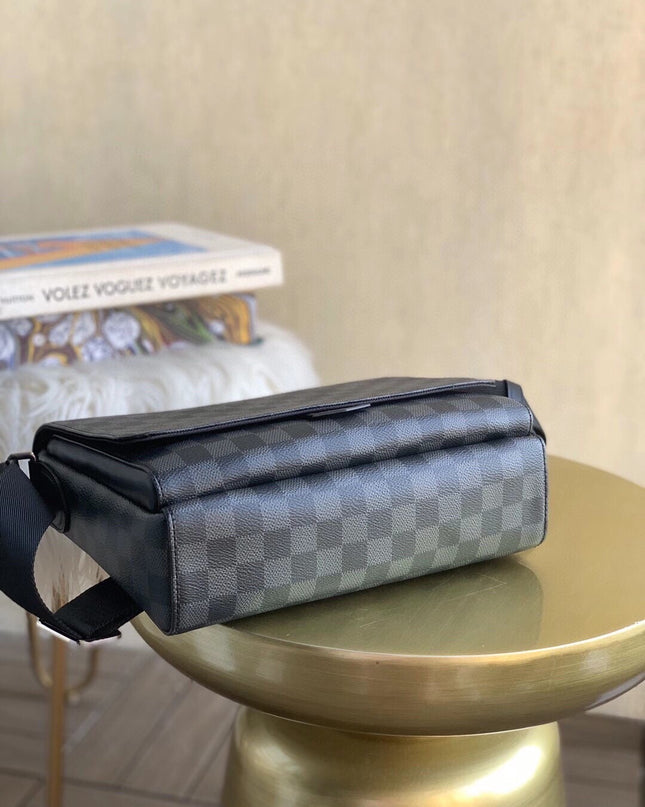 Louis Vuitton New Messenger Bag N40418 Durable Damier Graphite