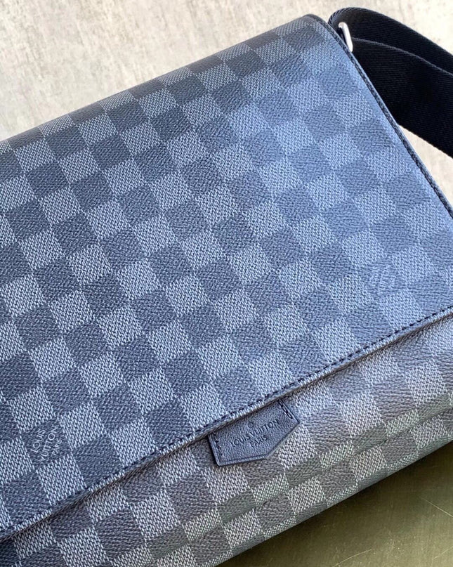Louis Vuitton New Messenger Bag N40418 Durable Damier Graphite