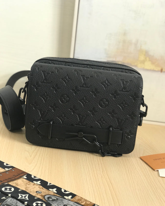 Louis Vuitton Soft Trunk Bag – Monogram Shadow Black