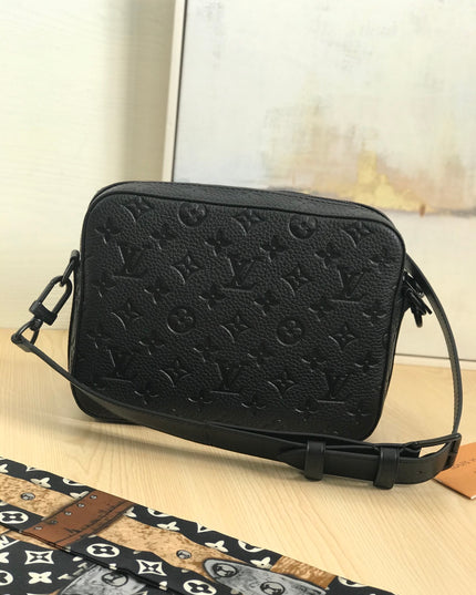 Louis Vuitton Soft Trunk Bag – Monogram Shadow Black