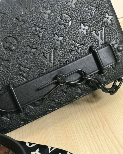 Louis Vuitton Soft Trunk Bag – Monogram Shadow Black