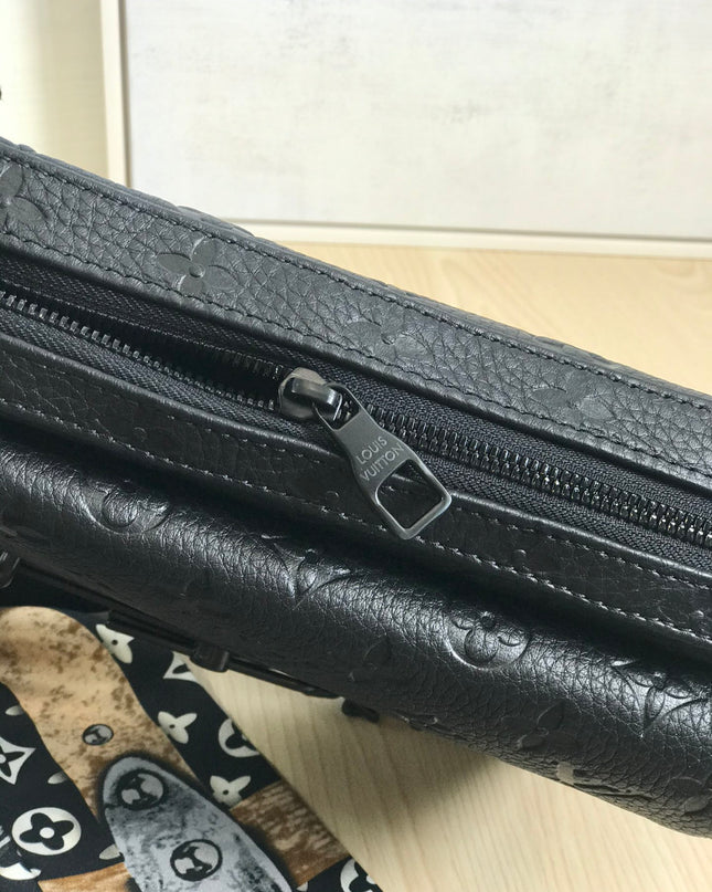 Louis Vuitton Soft Trunk Bag – Monogram Shadow Black