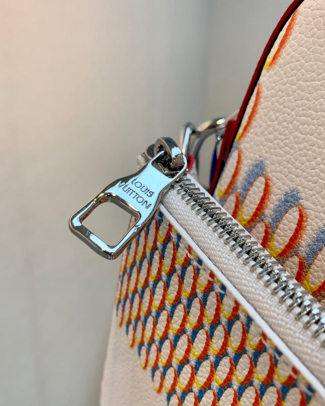 Louis Vuitton Damier Rush Trio Messenger Bag – White Multicolor Limited Edition