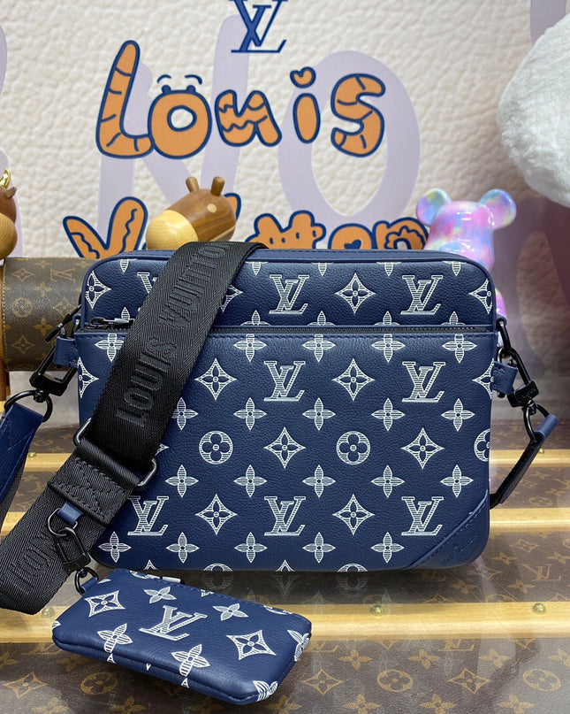 Louis Vuitton Trio Messenger Bag M24753 – Monogram Gradient Blue