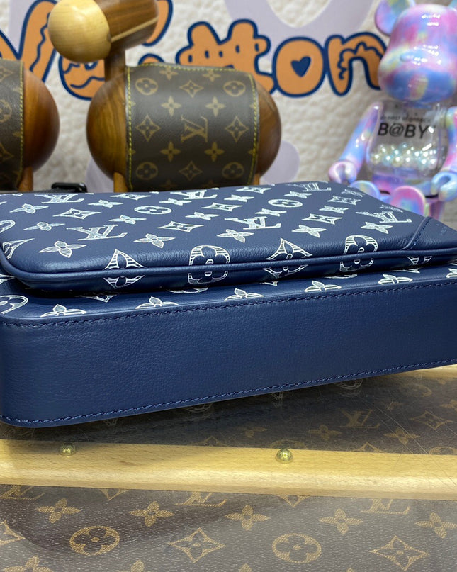 Louis Vuitton Trio Messenger Bag M24753 – Monogram Gradient Blue