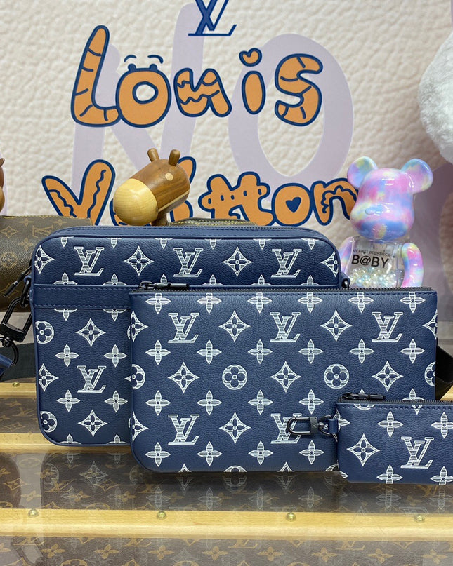 Louis Vuitton Trio Messenger Bag M24753 – Monogram Gradient Blue