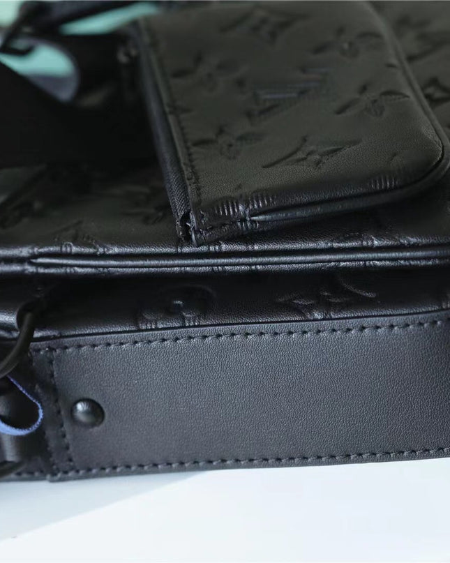 Louis Vuitton Trio Messenger Bag – Monogram Empreinte Navy