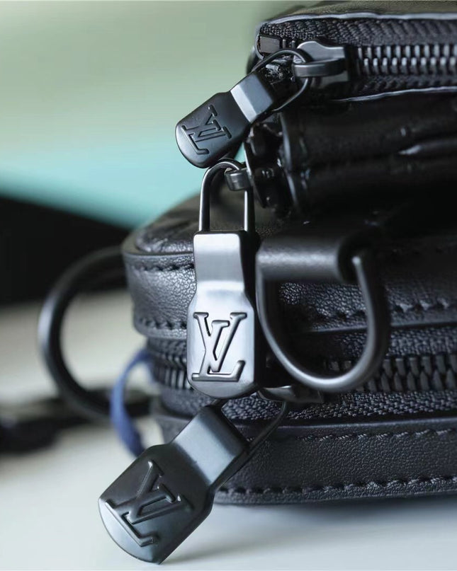 Louis Vuitton Trio Messenger Bag – Monogram Empreinte Navy
