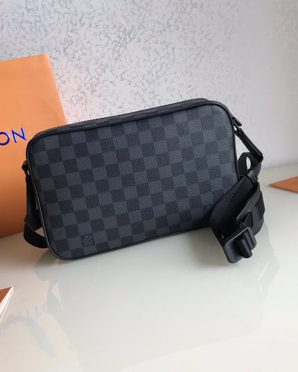 Louis Vuitton Trio Messenger Bag M57840 - Light Blue & White
