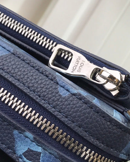 Louis Vuitton Trio Messenger Bag M57840 – Monogram Watercolor Blue
